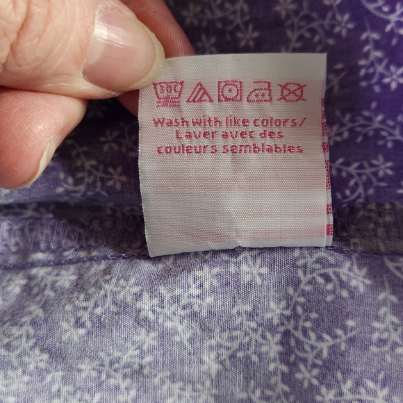 Nobo Dress Plus Size, Lilac With White Flowers, Sz 3x, Like New - Picture 10 of 11